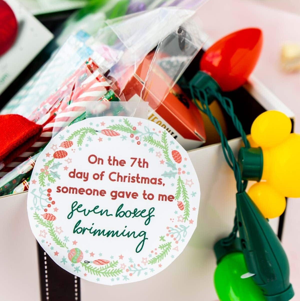 12 Days of Christmas Gifts & Free Printable Gift Tags