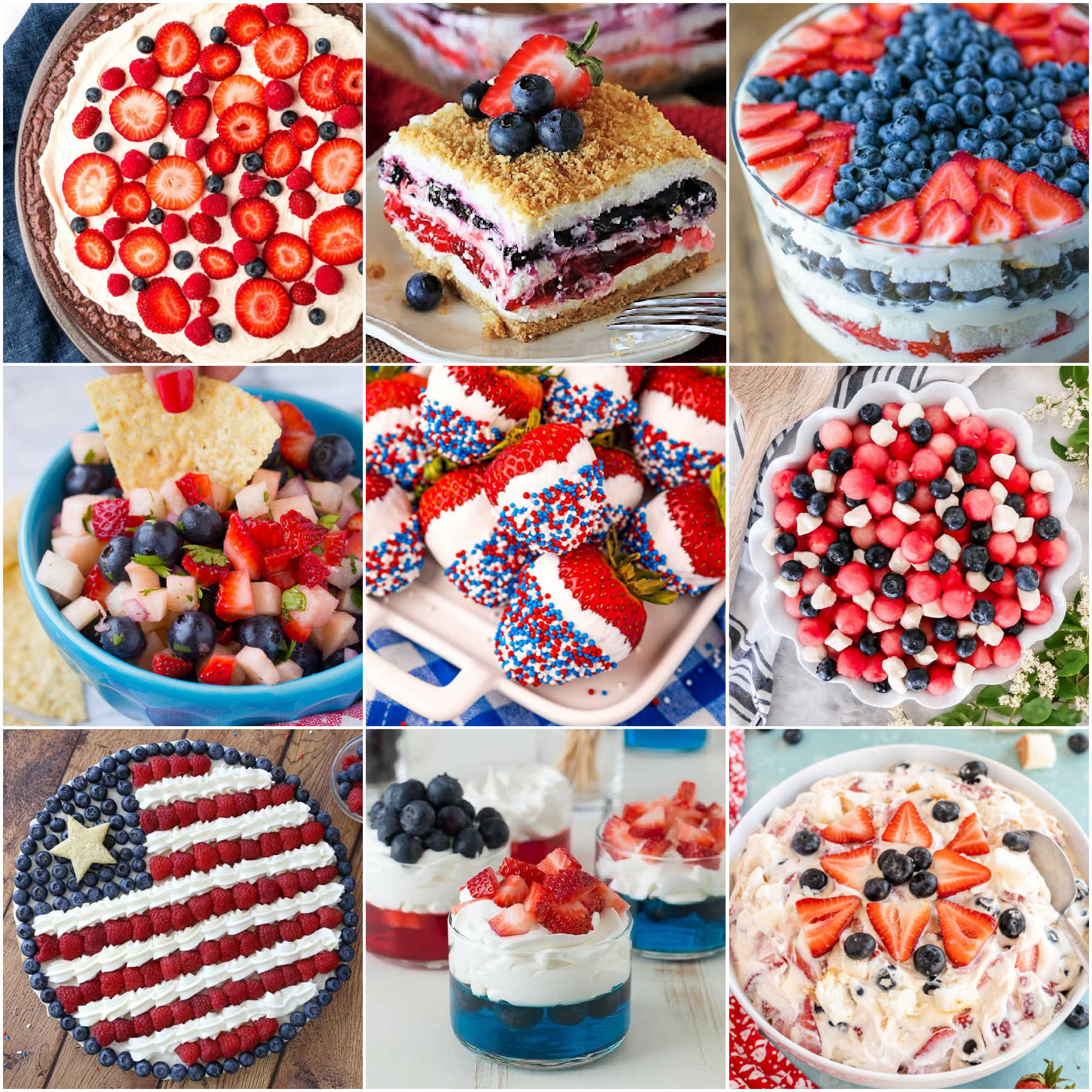 30 Festive 4th of July Fruit Recipes