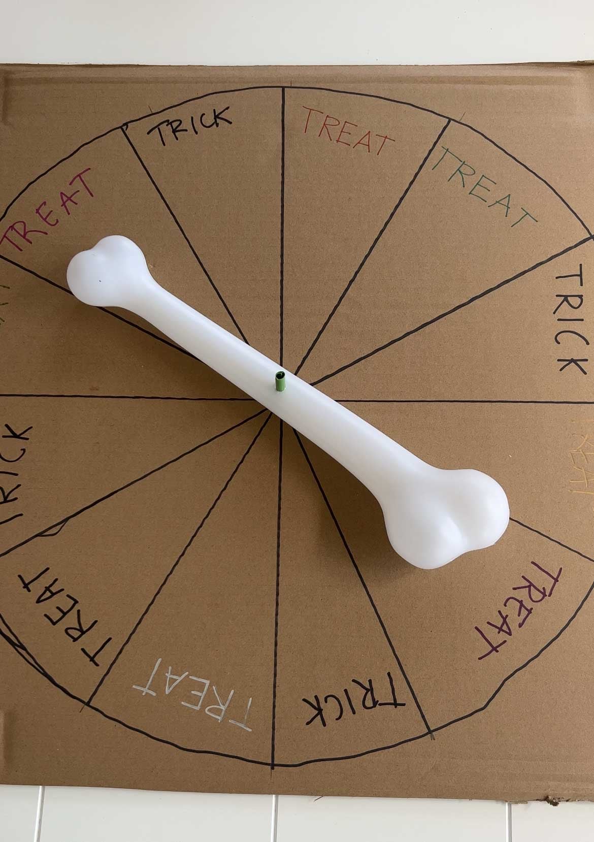 Bone To Pick Halloween Game & DIY Game Spinner