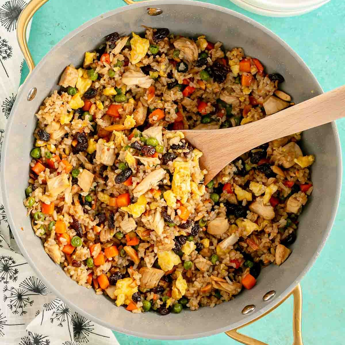 Rotisserie Chicken Fried Rice
