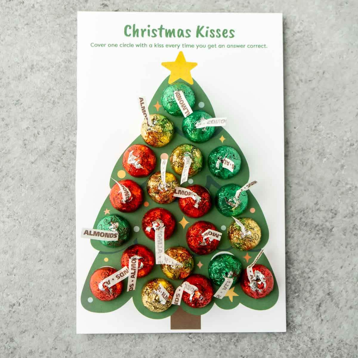 Christmas Kisses Christmas Trivia Game