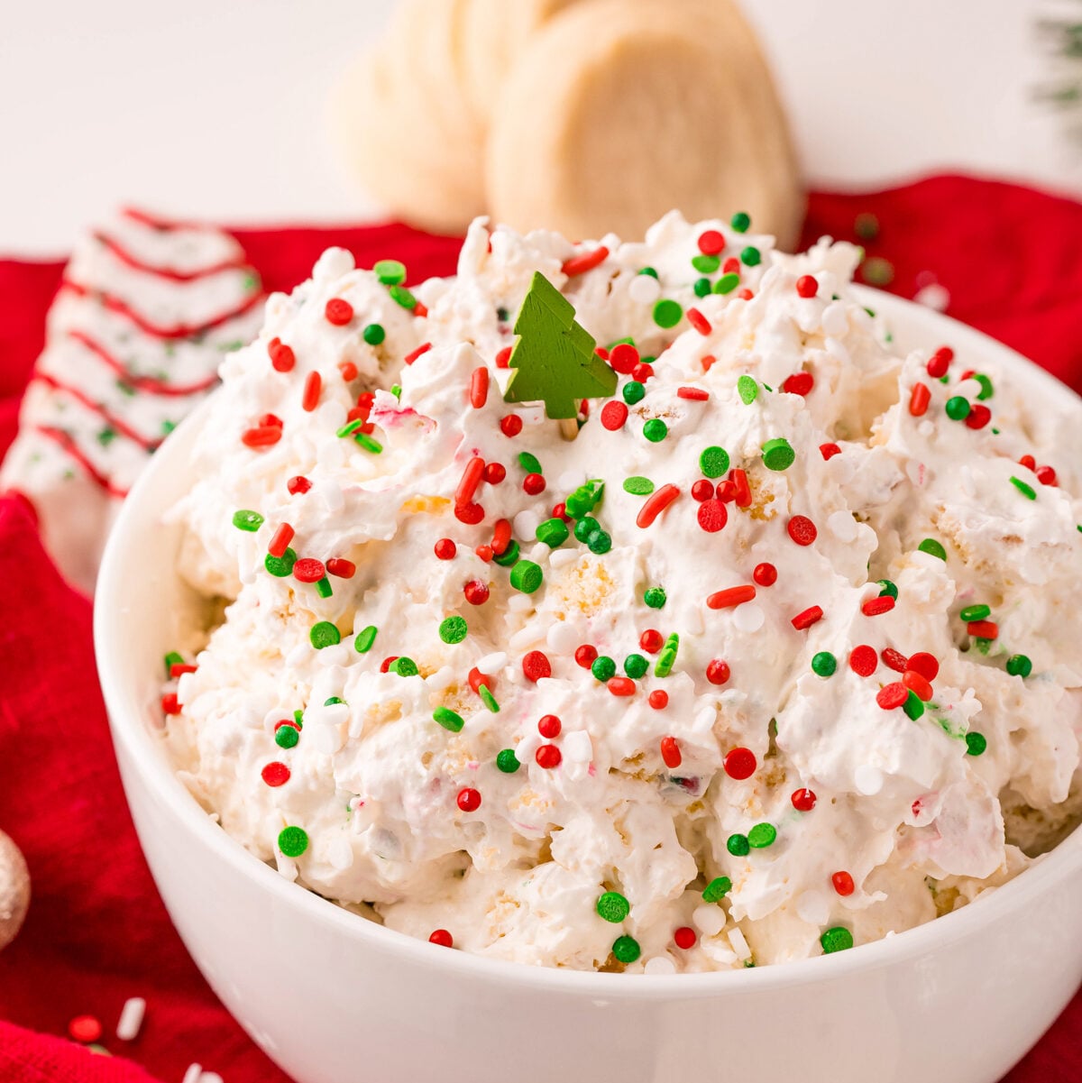 3-Ingredient Christmas Tree Cake Dip