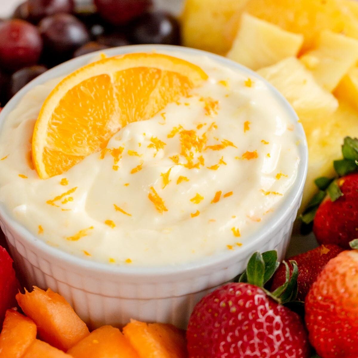 Easy Cream Cheese Fruit Dip Recipe
