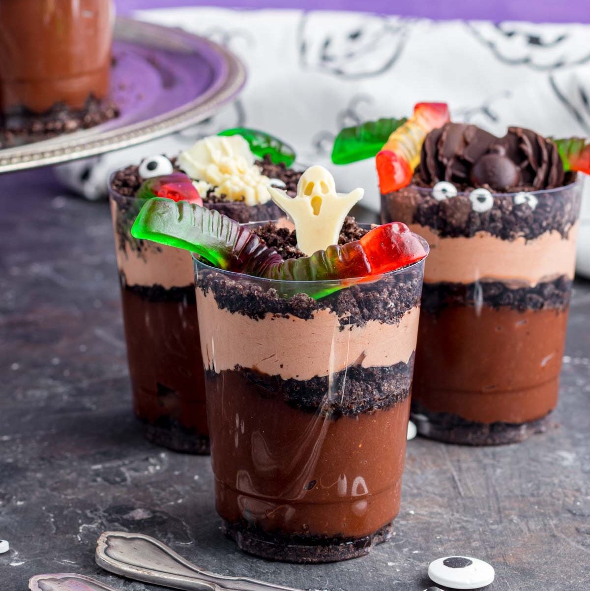 Halloween Dirt Cup Recipe