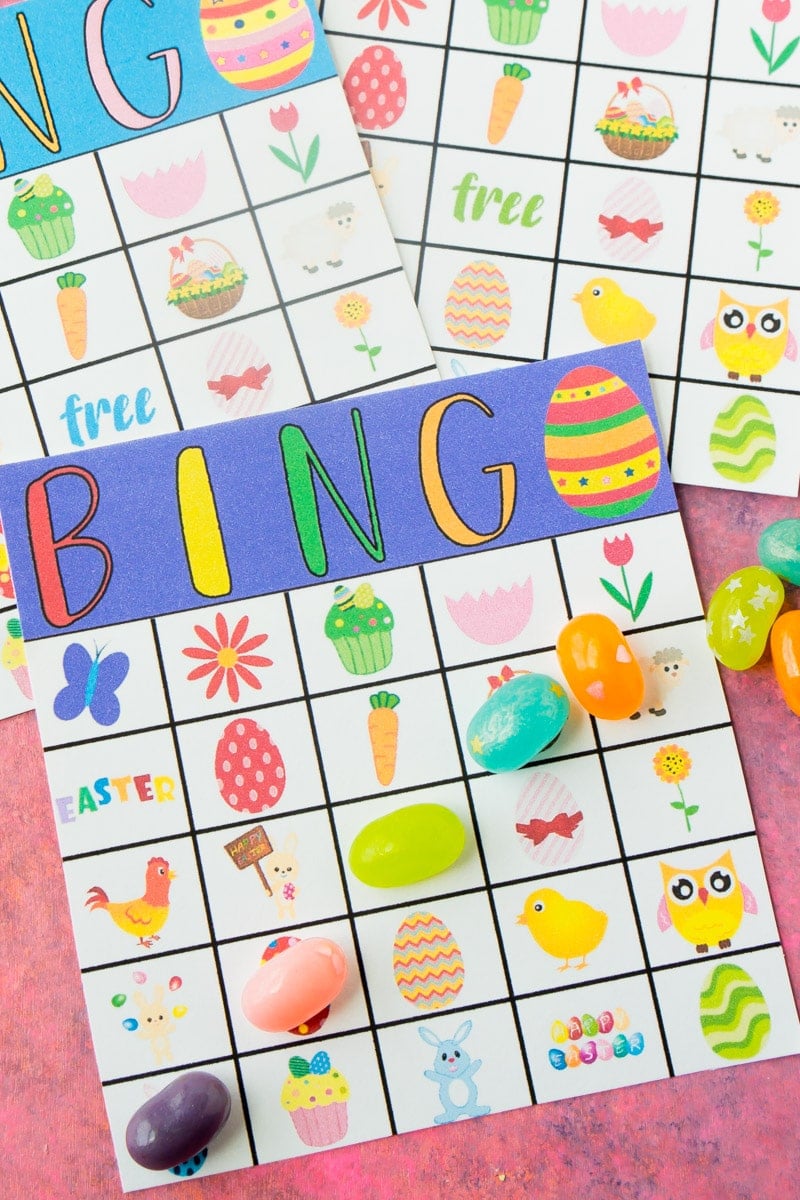 Free Printable Easter Bingo Cards
