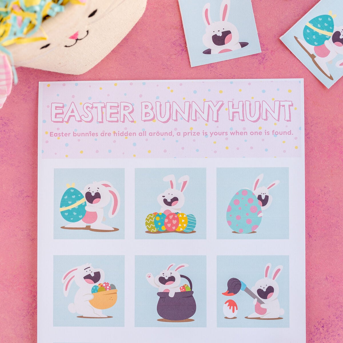 Free Printable Easter Bunny Hunt