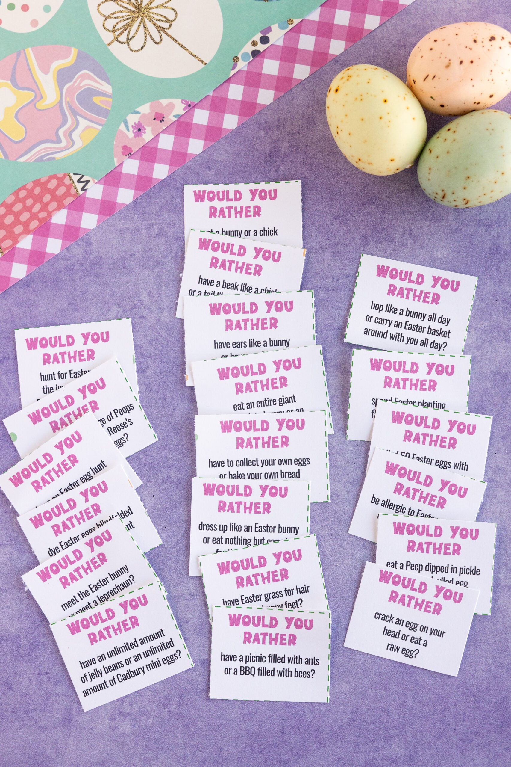 Easter Would You Rather Questions