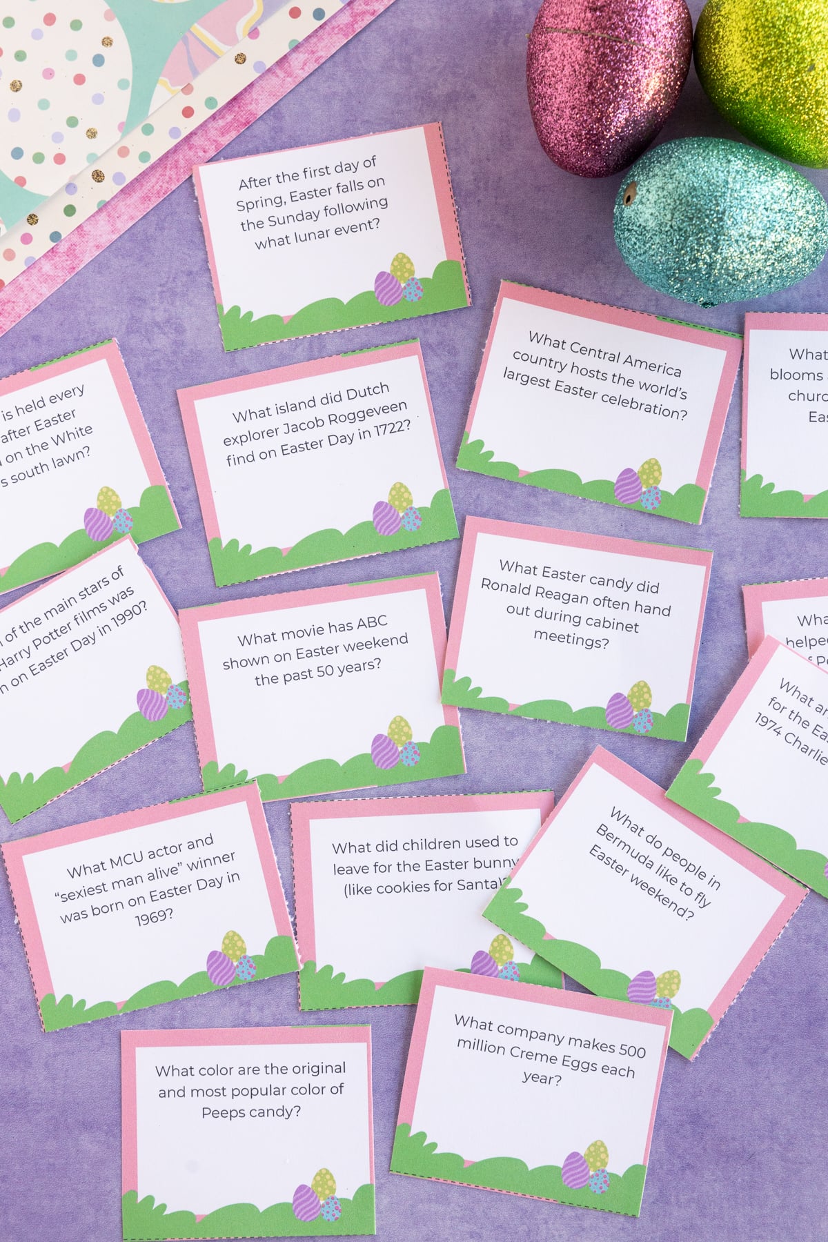 Free Printable Easter Trivia Questions