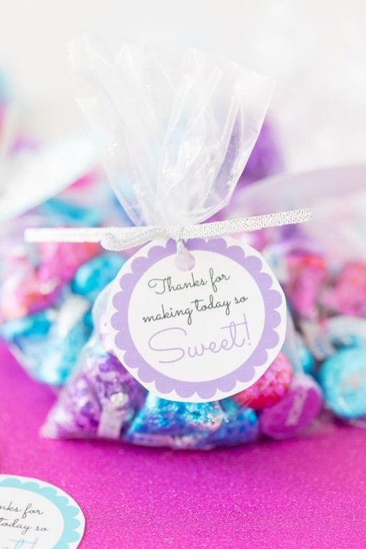 Sweet Free Printable Baby Shower Favor Tags