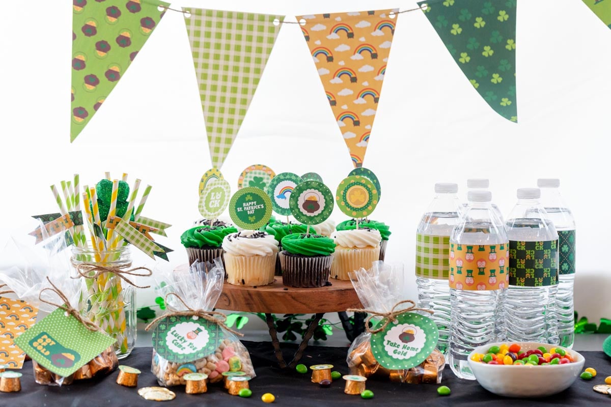Free St. Patrick’s Day Printables and Party Favors
