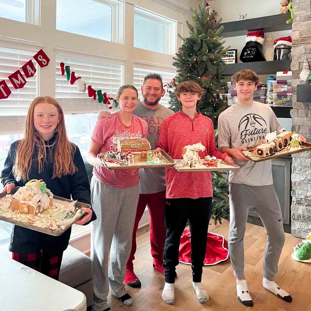 Christmas Movie Gingerbread House Party Idea