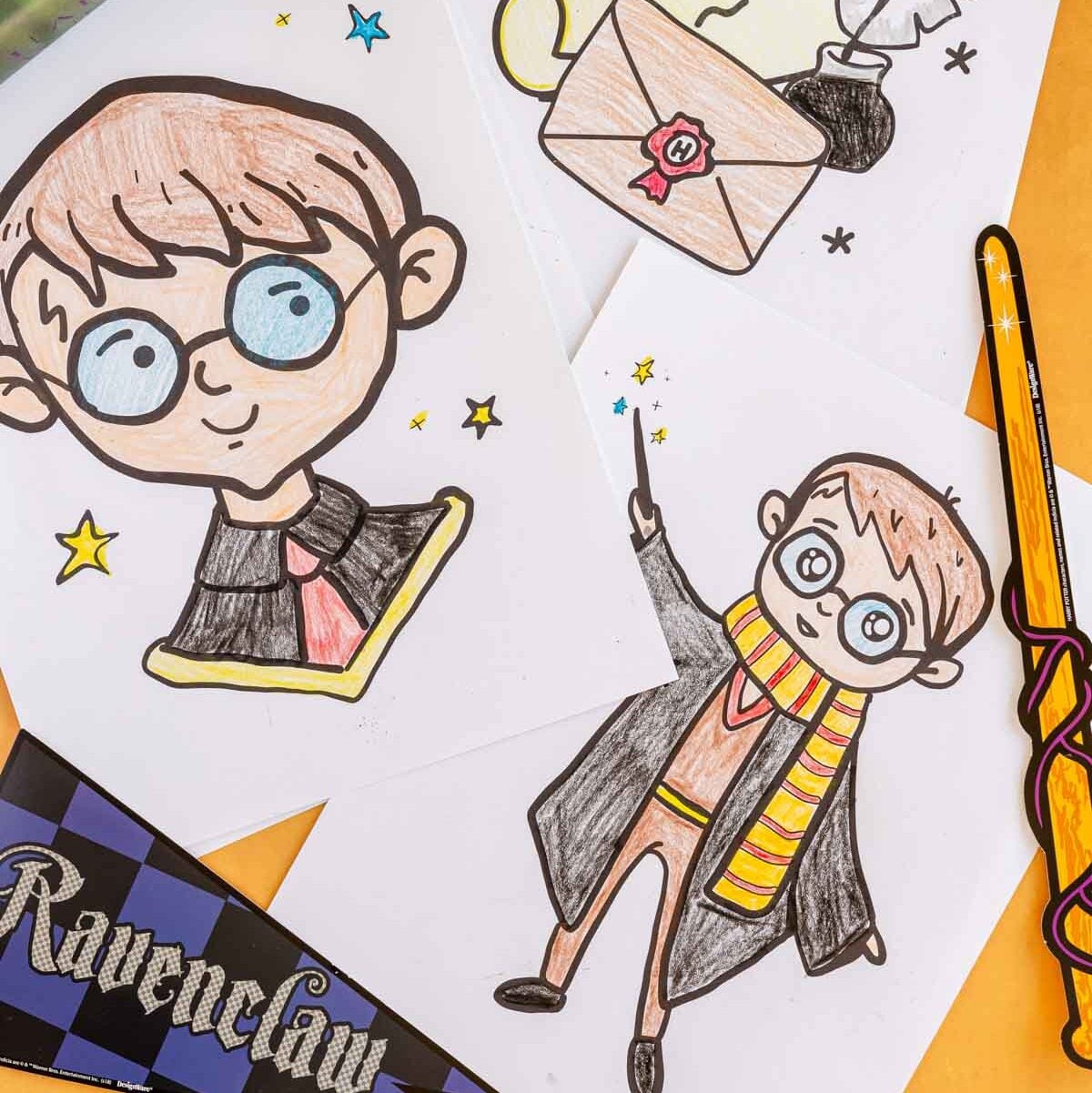 Free Printable Harry Potter Coloring Pages