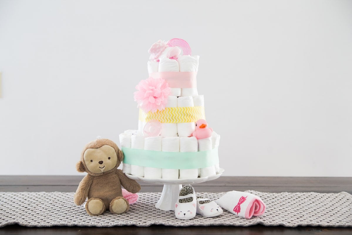 How to Make a Diaper Cake