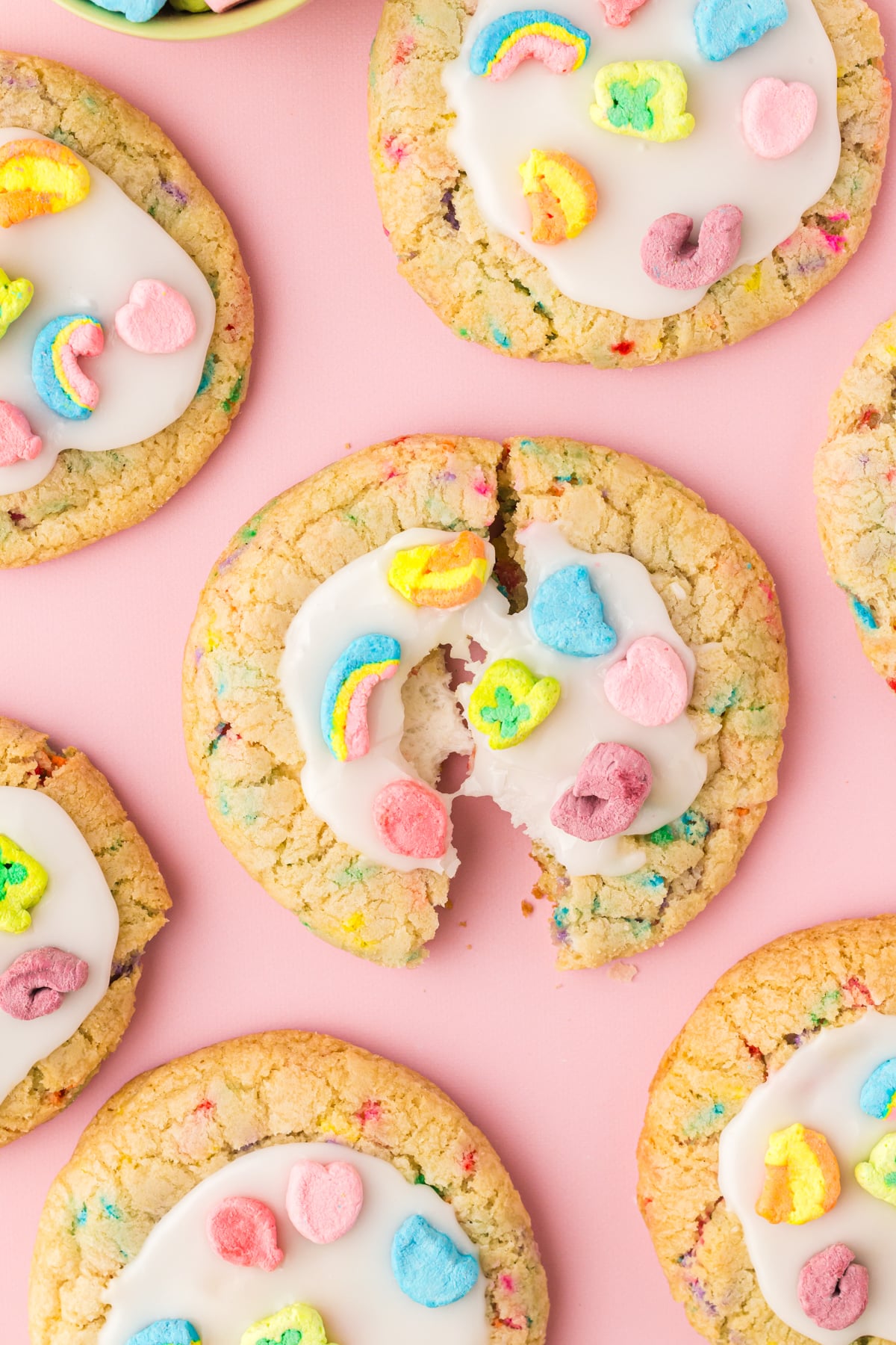 Easy Lucky Charms Cookies