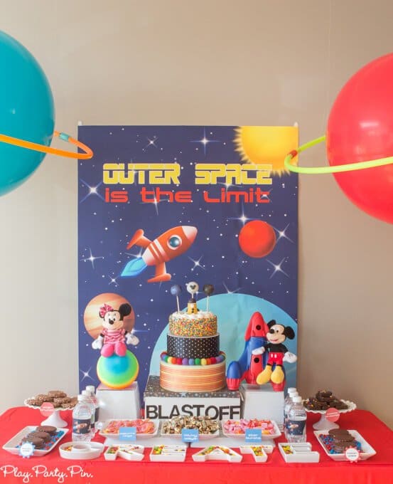 Disney Imagicademy Outer Space Party Ideas