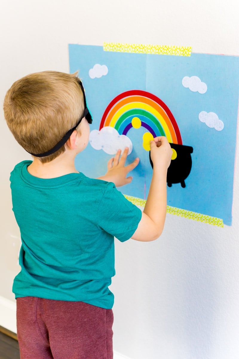 DIY Felt St. Patrick’s Day Pot of Gold Games