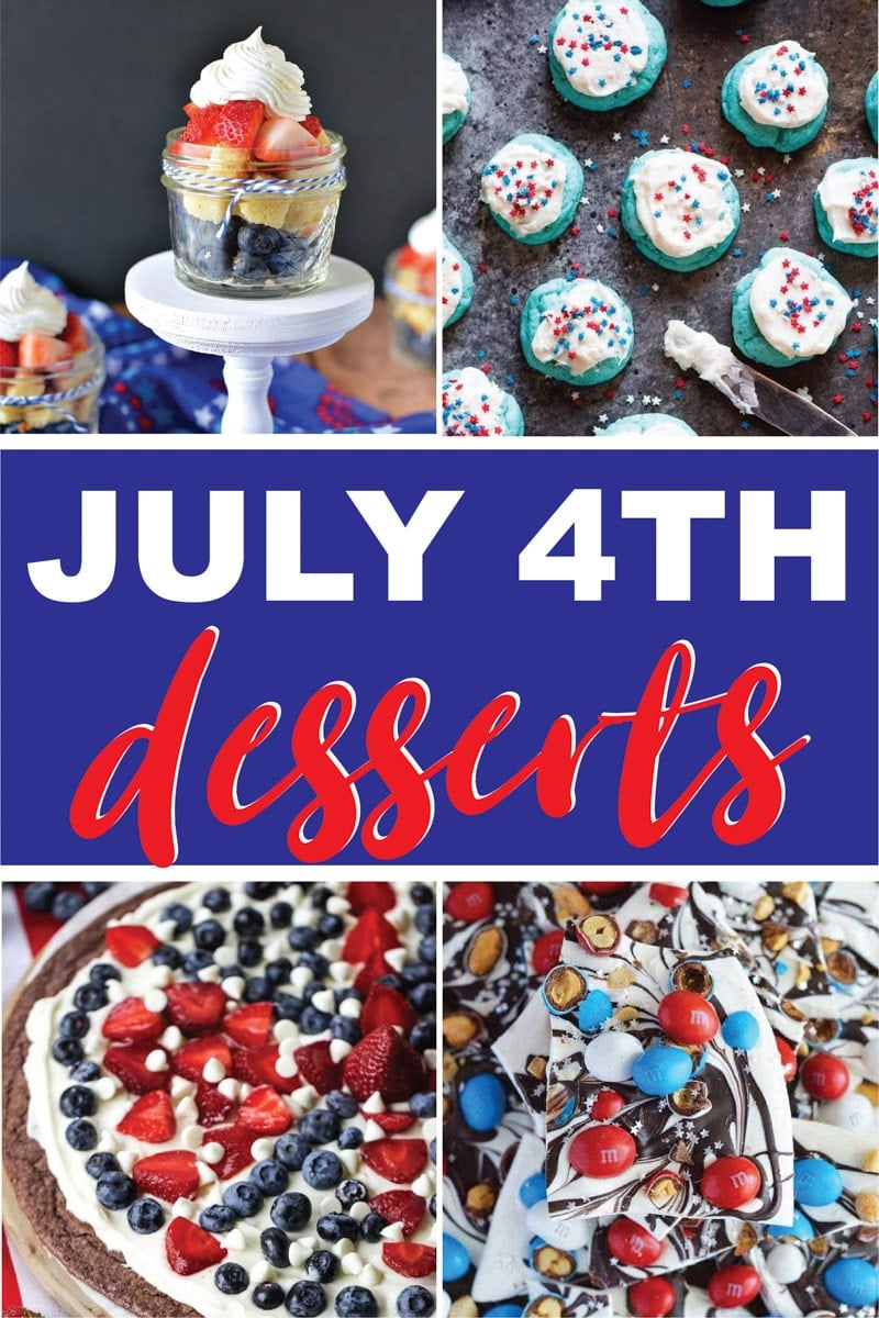 The Best Red White and Blue Desserts