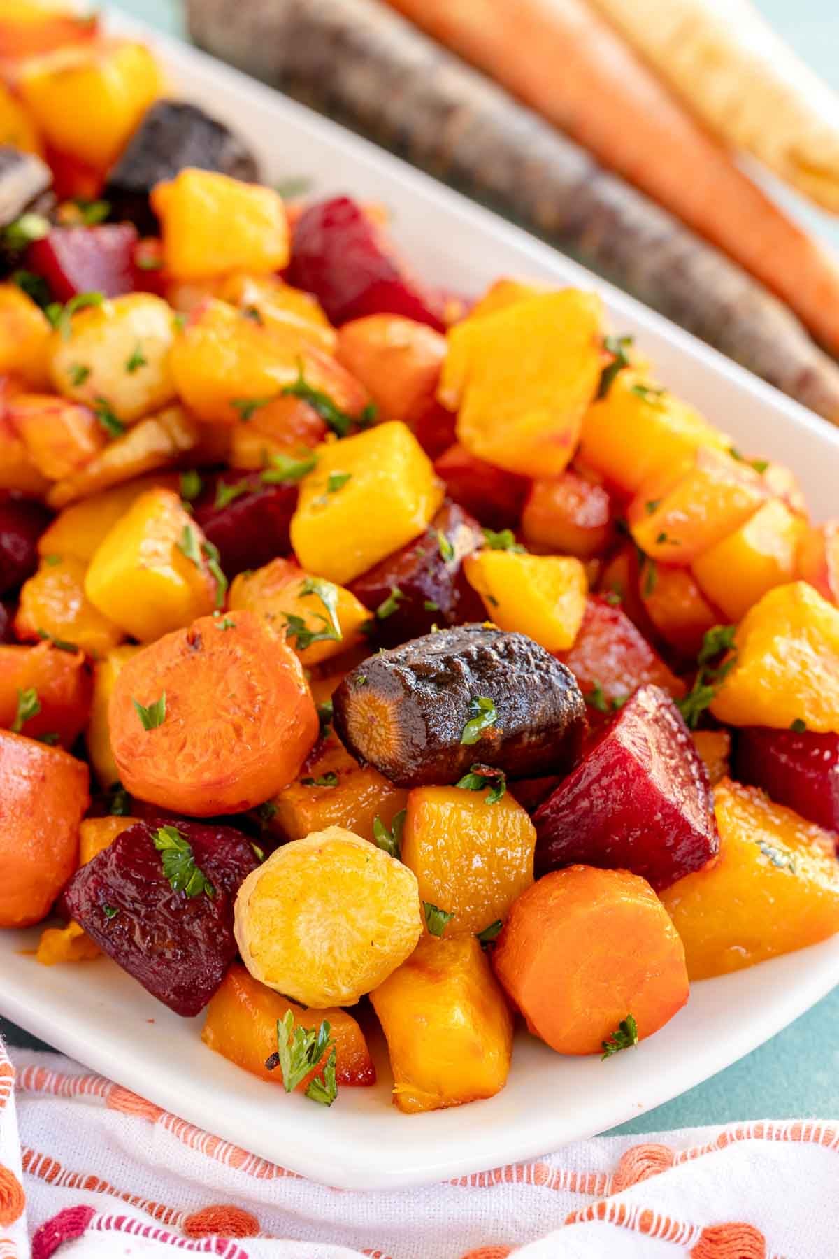 Easy Roasted Root Vegetables