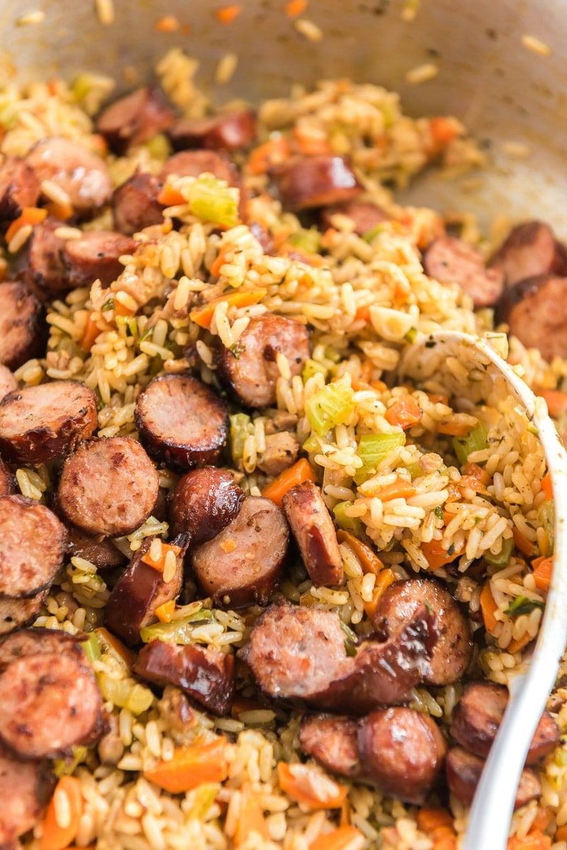 Sausage jambalaya
