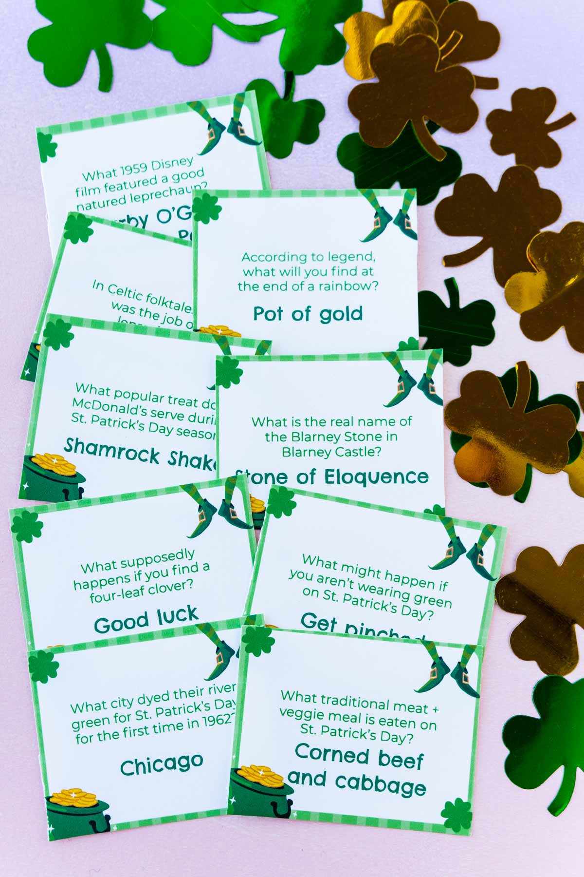 Free Printable St. Patrick’s Day Trivia Questions