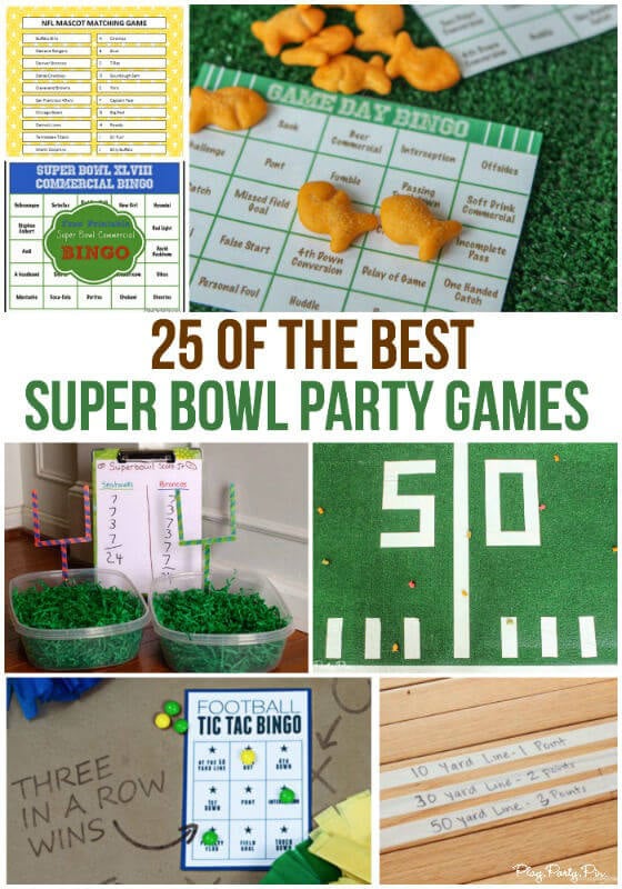 25 Best Super Bowl Party Games