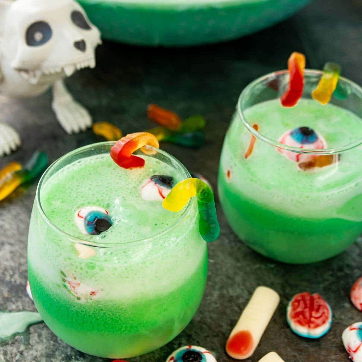 Zombie Non-Alcoholic Halloween Punch